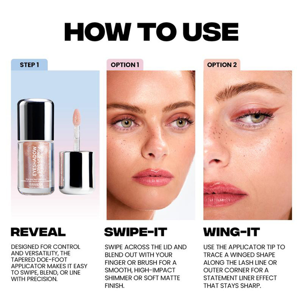 Final 3 Hours: 60%OFF🔥Smudge-Resistant Liquid Eyeshadow with All-Day Hold