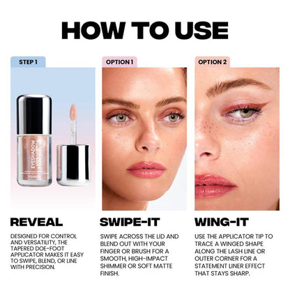 Final 3 Hours: 60%OFF🔥Smudge-Resistant Liquid Eyeshadow with All-Day Hold