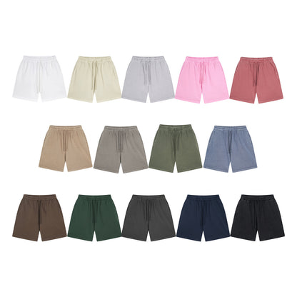420g wash-quality looped shorts