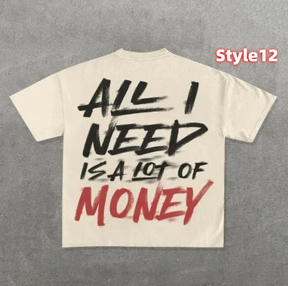 🔥Selected Products:Retro short-sleeved blouse T-Shirt(1)