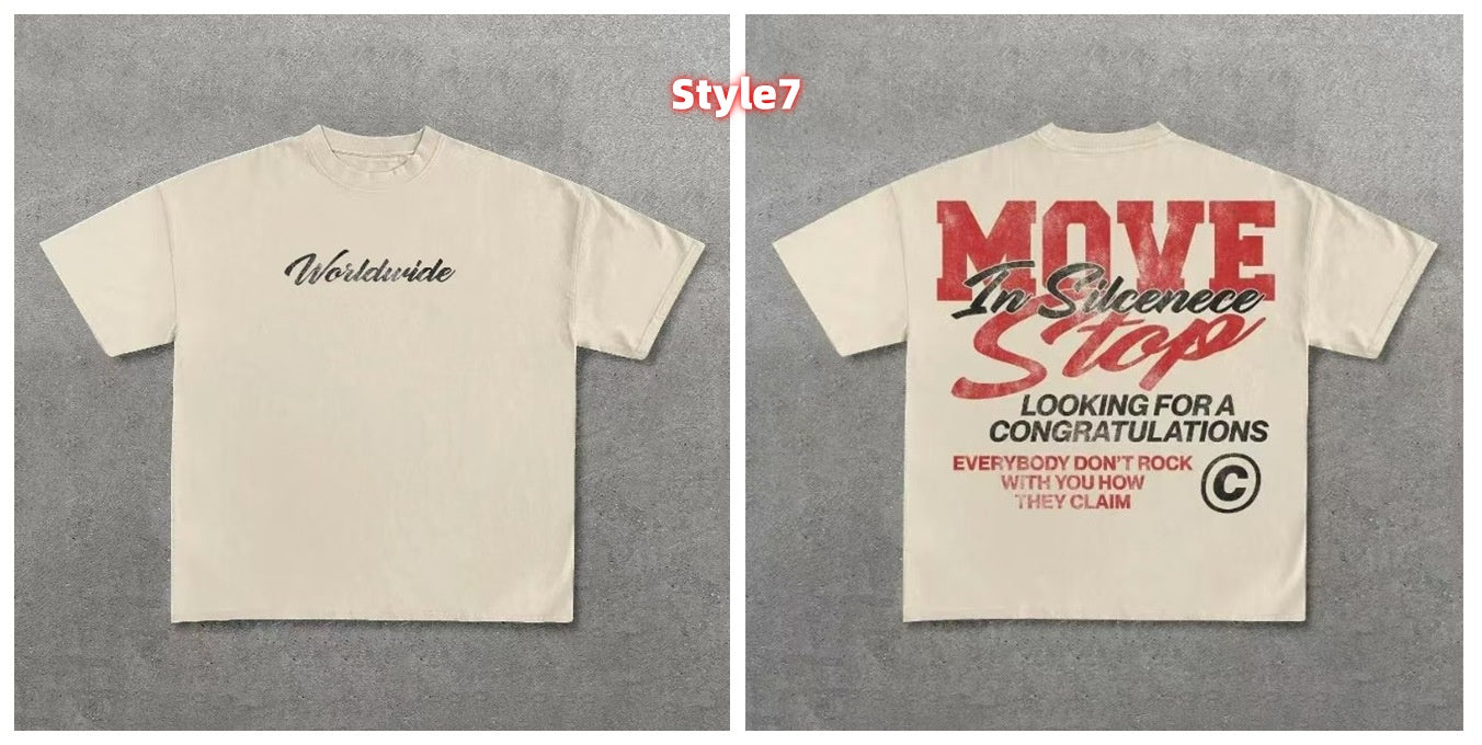 🔥Selected Products:Retro short-sleeved blouse T-Shirt(1)