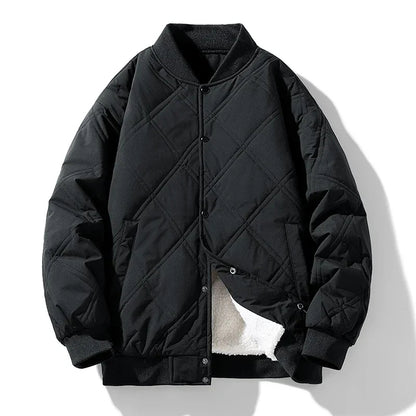 Dakota Sherpa Quilted Bomber