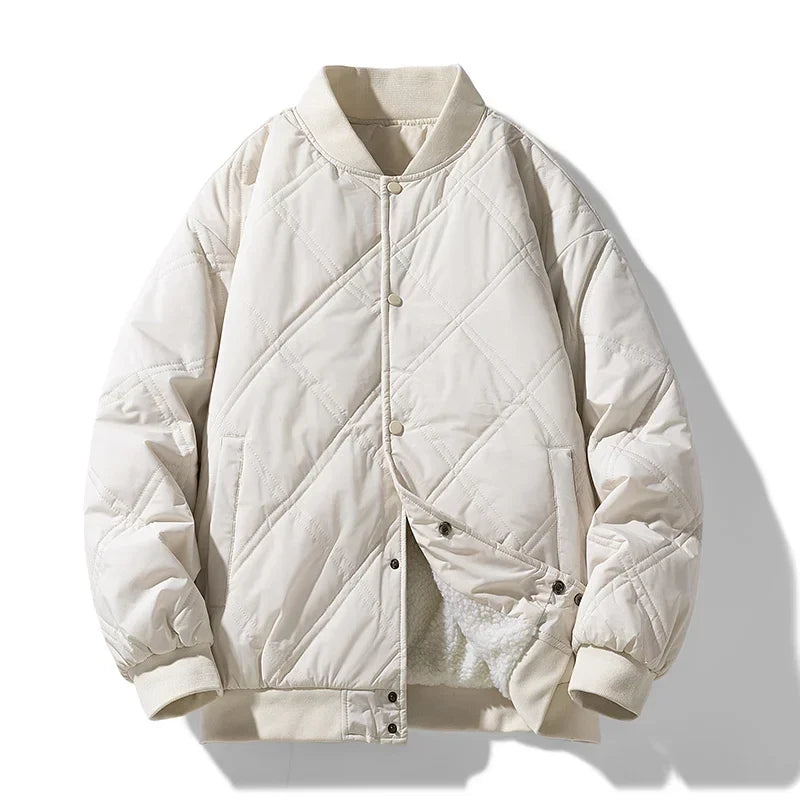Dakota Sherpa Quilted Bomber