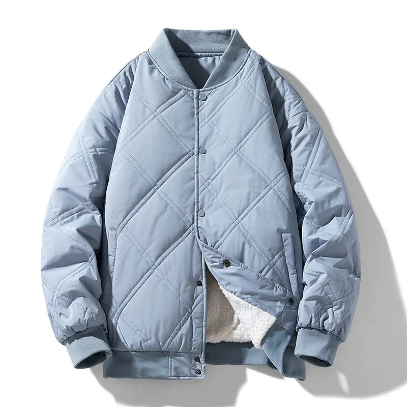 Dakota Sherpa Quilted Bomber