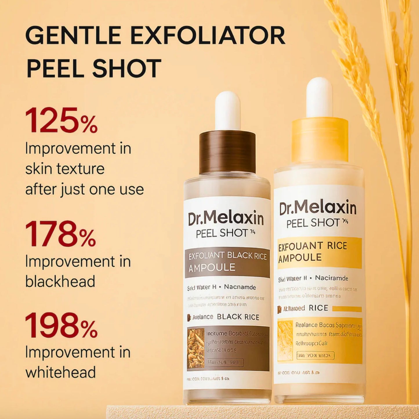 Final 3 Hours: 42% OFF🔥 Gentle Exfoliator Glow Rice Ampoule-Suitable for All Skin Types