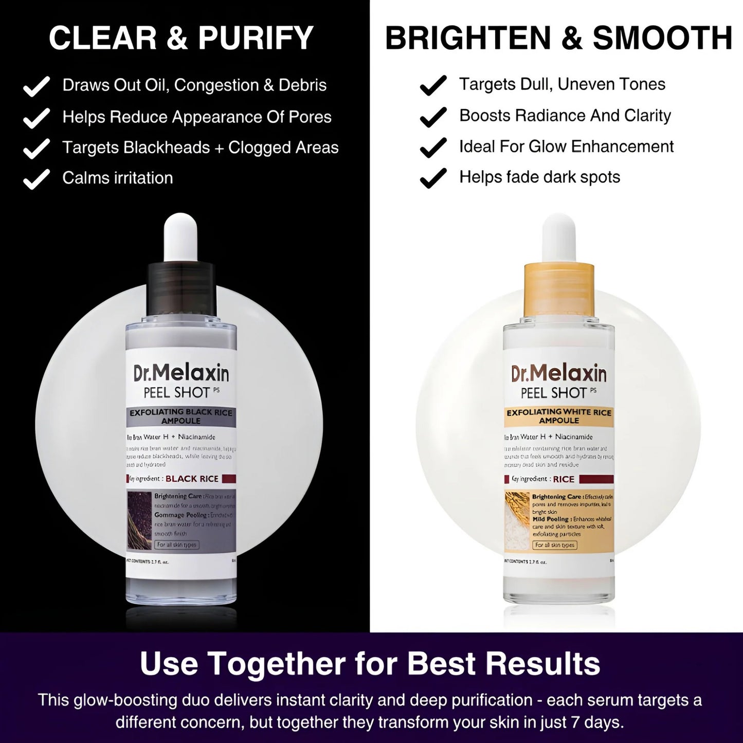 Final 3 Hours: 42% OFF🔥 Gentle Exfoliator Glow Rice Ampoule-Suitable for All Skin Types